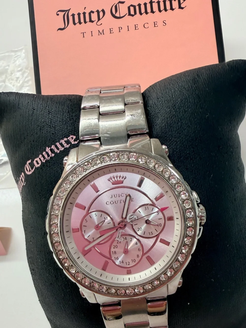 Juicy Couture Silver Bracelet Watch